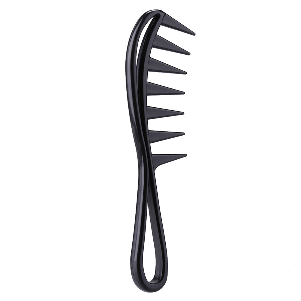 Shark Tooth Wide Plastic Comb Hair Styling Tool