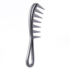 Shark Tooth Wide Plastic Comb Hair Styling Tool