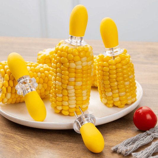 BBQ Corn Holders for Grilling, Camping, Parties