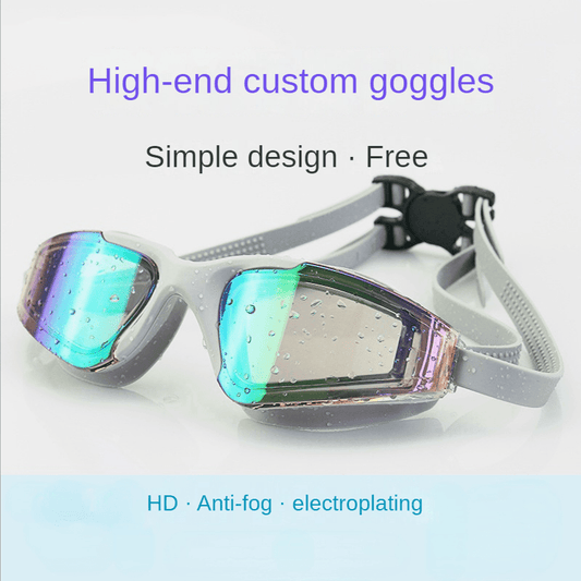 HD Electroplated Anti Fog Goggles Waterproof UV Protection