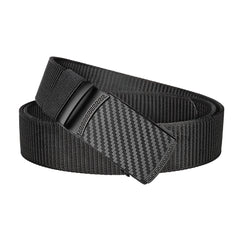 Men's Ratchet Belt Golf Belt Quick Release Automatic Slide Buckle Nylon Web