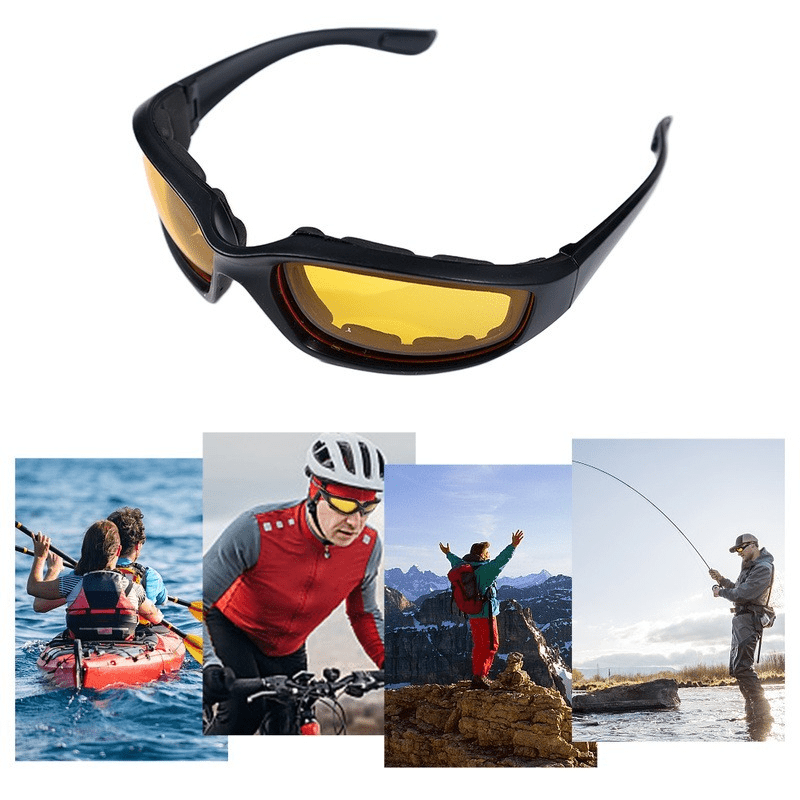 Polarized Sunglasses for Outdoor Activities - Windproof Eyewear