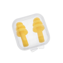 Waterproof Silicone Earplugs for Noise Cancelling - 2pcs