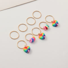 Flower Charm Hair Braid Clips Dreadlock Charms Clip