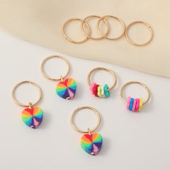 Flower Charm Hair Braid Clips Dreadlock Charms Clip