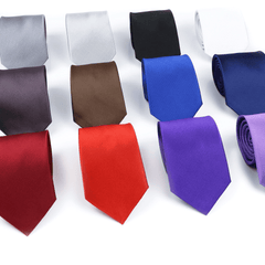 Men's Solid Business Versatile Style Tie