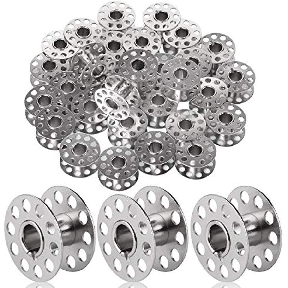 10 Pack Sewing Machine Bobbins Brother Singer Accessory