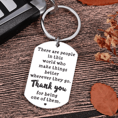 Inspirational Car Keychain - Great Gift for Coworkers and Teachers