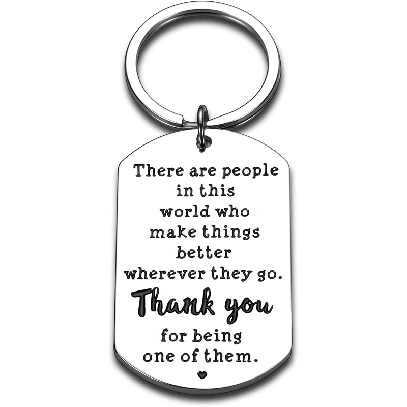 Inspirational Car Keychain - Great Gift for Coworkers and Teachers