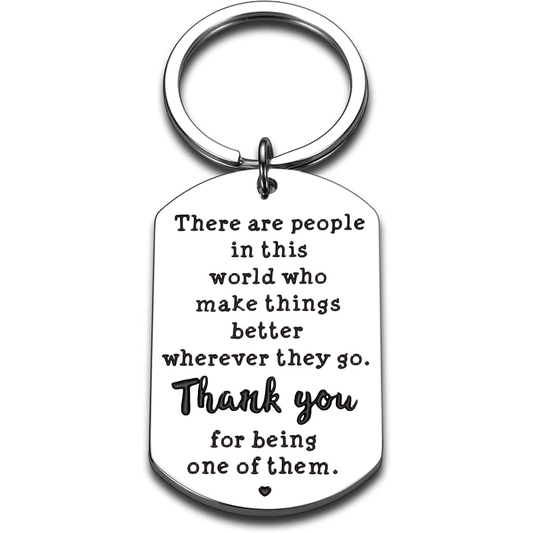 Inspirational Car Keychain - Great Gift for Coworkers and Teachers