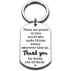 Inspirational Car Keychain - Great Gift for Coworkers and Teachers