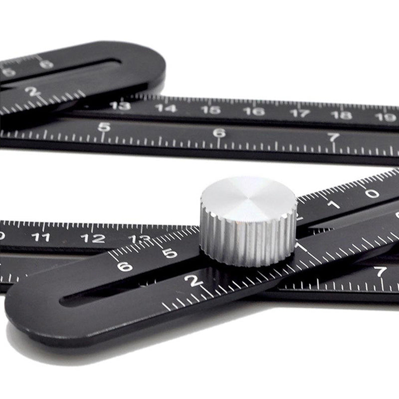 6-Fold Aluminum Alloy Perforated Mold Template Tool