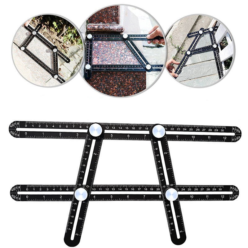 6-Fold Aluminum Alloy Perforated Mold Template Tool