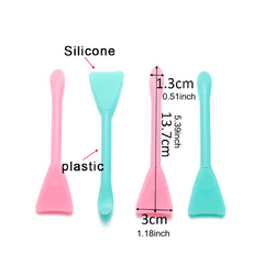 2PCS Soft Silicone Brushes for DIY Resin Molding Glue Mixing