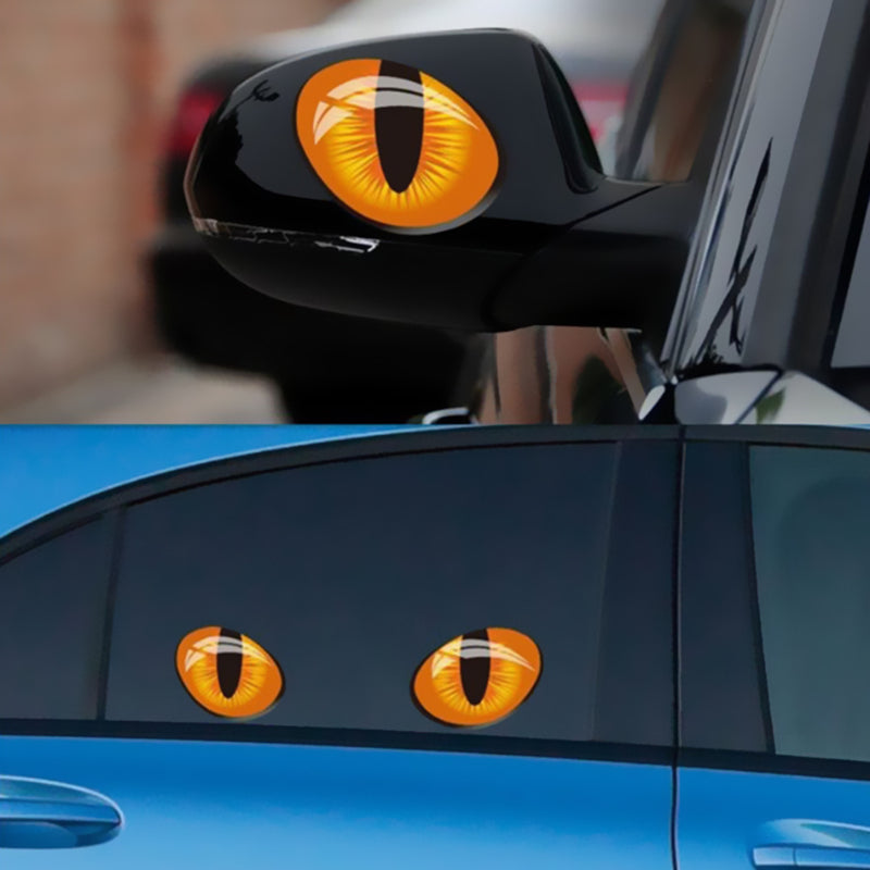 3D Stereo Reflective Cat Eye Stickers - Enhance Your Car's Look