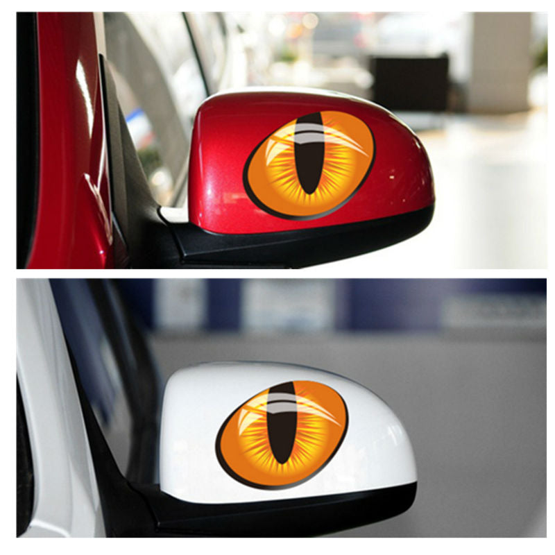 3D Stereo Reflective Cat Eye Stickers - Enhance Your Car's Look