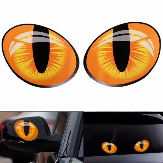 3D Stereo Reflective Cat Eye Stickers - Enhance Your Car's Look