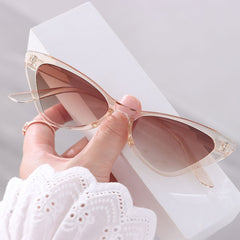 Y2K Cat Eye Sunglasses Retro Vintage 90s UV400 Sun Shades