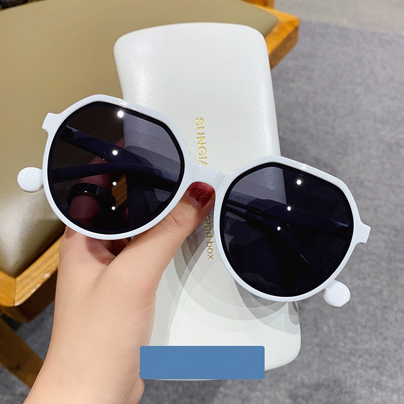 Round Jelly Sunglasses For Women Men Beach Party UV400