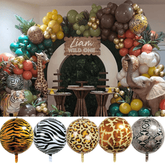 22 Inch Forest Animal 4D Balloon Birthday Wedding Party Decor