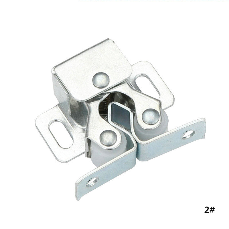 2pcs Cabinet Door Stopper Damper Buffer Magnet Closer Set