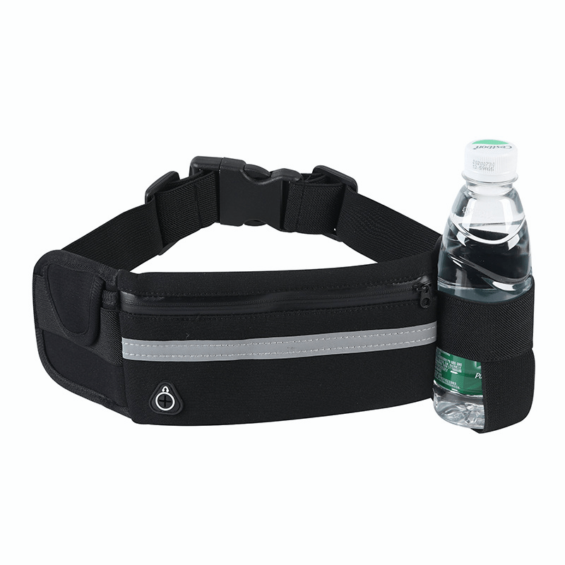 Portable Sports Fanny Pack Waterproof with Bottle Holder