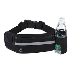 Portable Sports Fanny Pack Waterproof with Bottle Holder