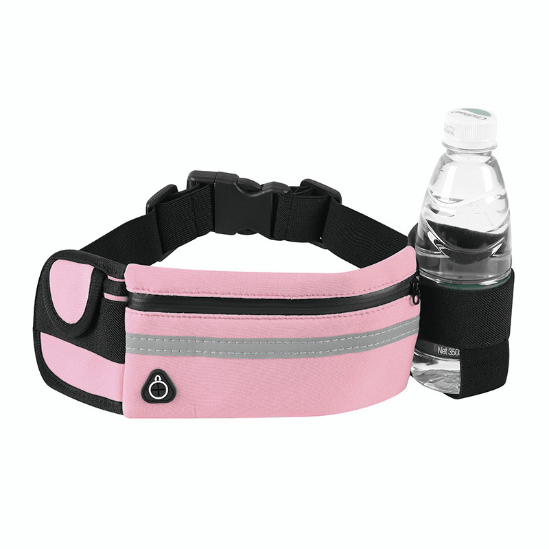 Portable Sports Fanny Pack Waterproof with Bottle Holder