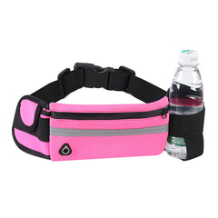 Portable Sports Fanny Pack Waterproof with Bottle Holder