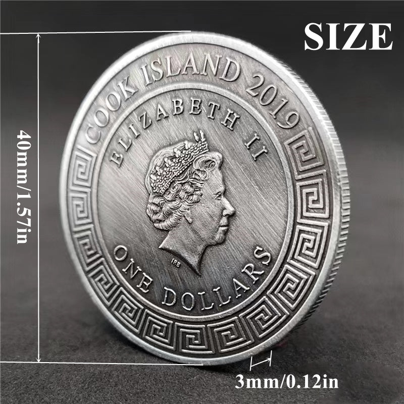 Ancient Egypt Silvery Challenge Coin Collection