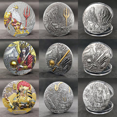 Ancient Egypt Silvery Challenge Coin Collection