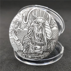 Ancient Egypt Silvery Challenge Coin Collection