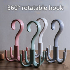 360 Creativity Spinner Hanger Storage Hanging Closet Organizer Rod Rack