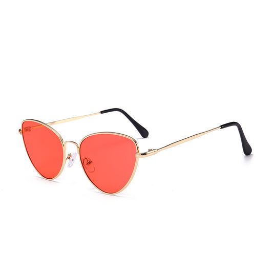 Y2K Cat Eye Metal Sunglasses Retro Anti Glare UV400