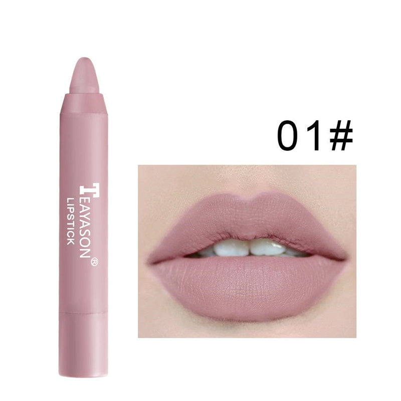 Long Lasting Velvet Matte Lipstick Pencil Smudge Proof Lip Liner