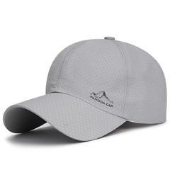 Quick Dry Baseball Cap Breathable Sunhat for Outdoor Sports Sun Protection