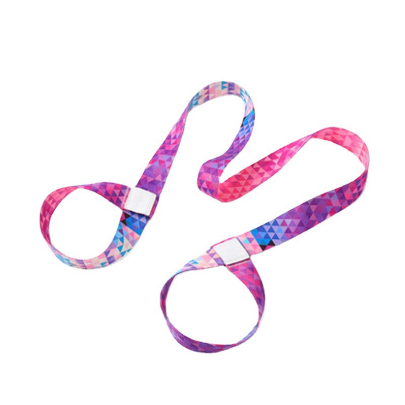 Adjustable Elastic Yoga Mat Belt with Shoulder Strap