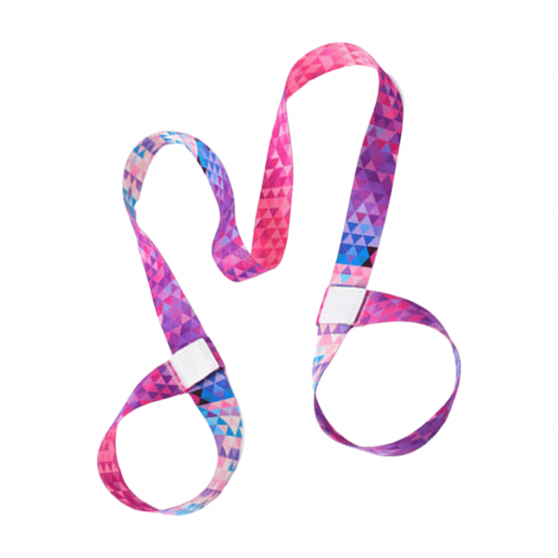 Adjustable Elastic Yoga Mat Belt with Shoulder Strap
