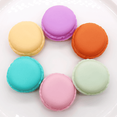 Mini Macaron Travel Bag Storage Coin Box Cute Candy Case Carrying Pouch