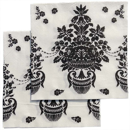 20pcs Printed Napkins Facial Tissues For Weddings