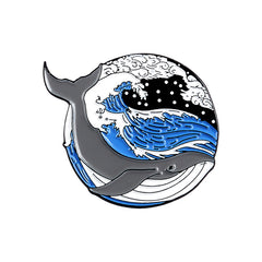 Marine Animals Chubby Whales Enjoying the Sea