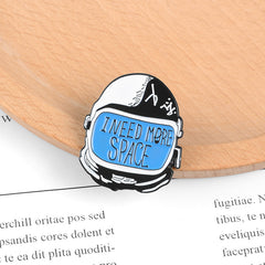 Space Astronaut Brooches for Men