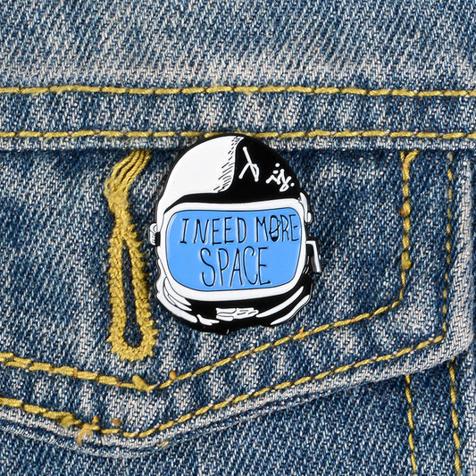 Space Astronaut Brooches for Men