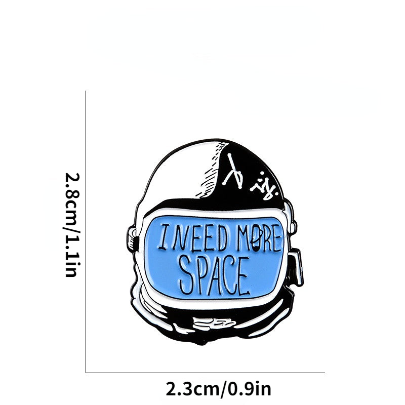 Space Astronaut Brooches for Men