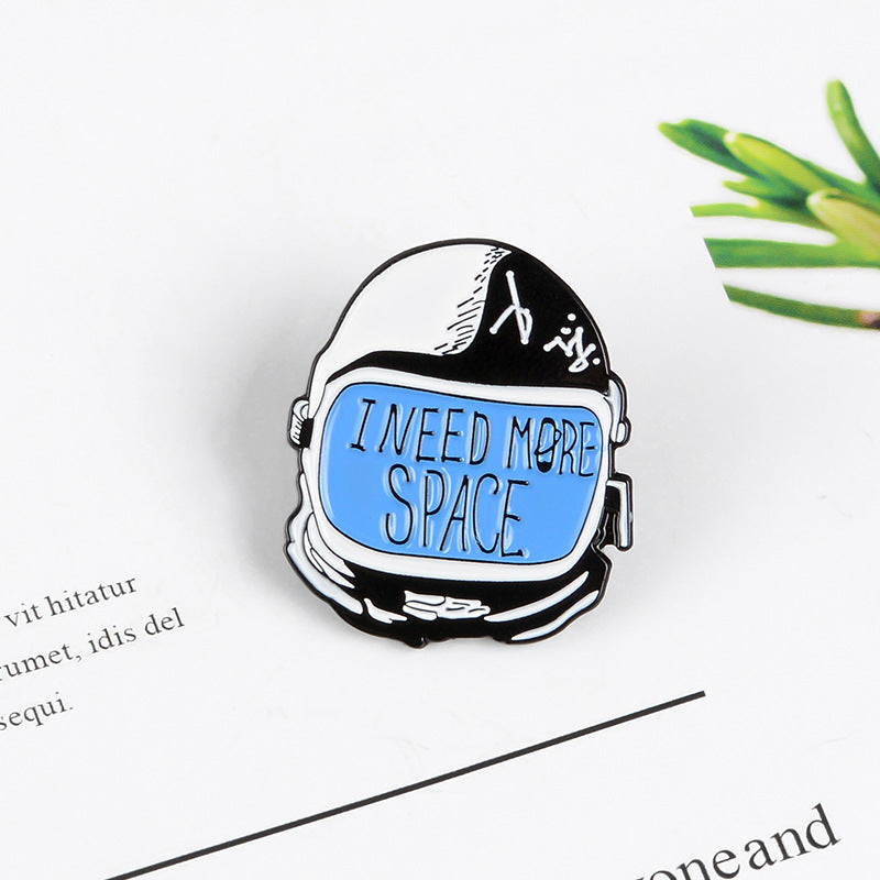 Space Astronaut Brooches for Men