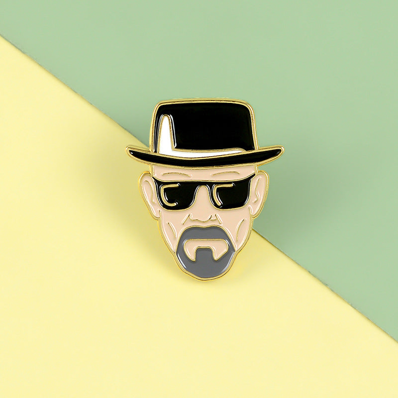 Classic Movie Series Character Brooch Enamel Pin