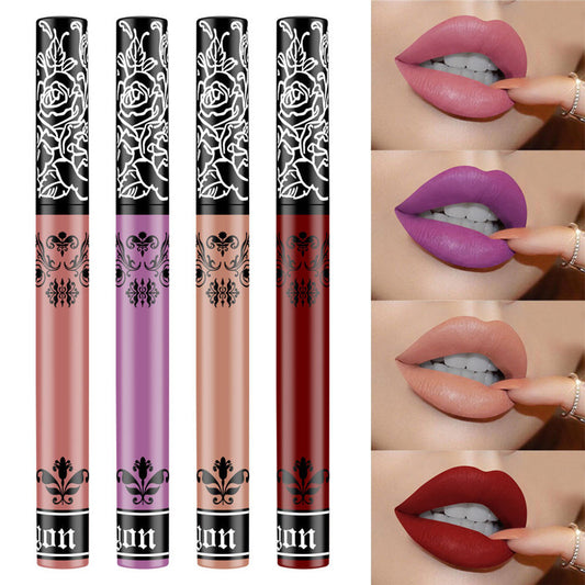 5 Colors Matte Lip Gloss Long Lasting Lip Glaze
