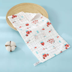 Baby Gauze Square Towel Bib Six Layer Cotton Towel for Children