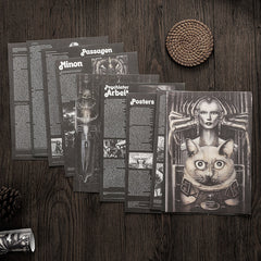 12 Sheets Retro Book of the Dead Paper Ballet for DIY Decor