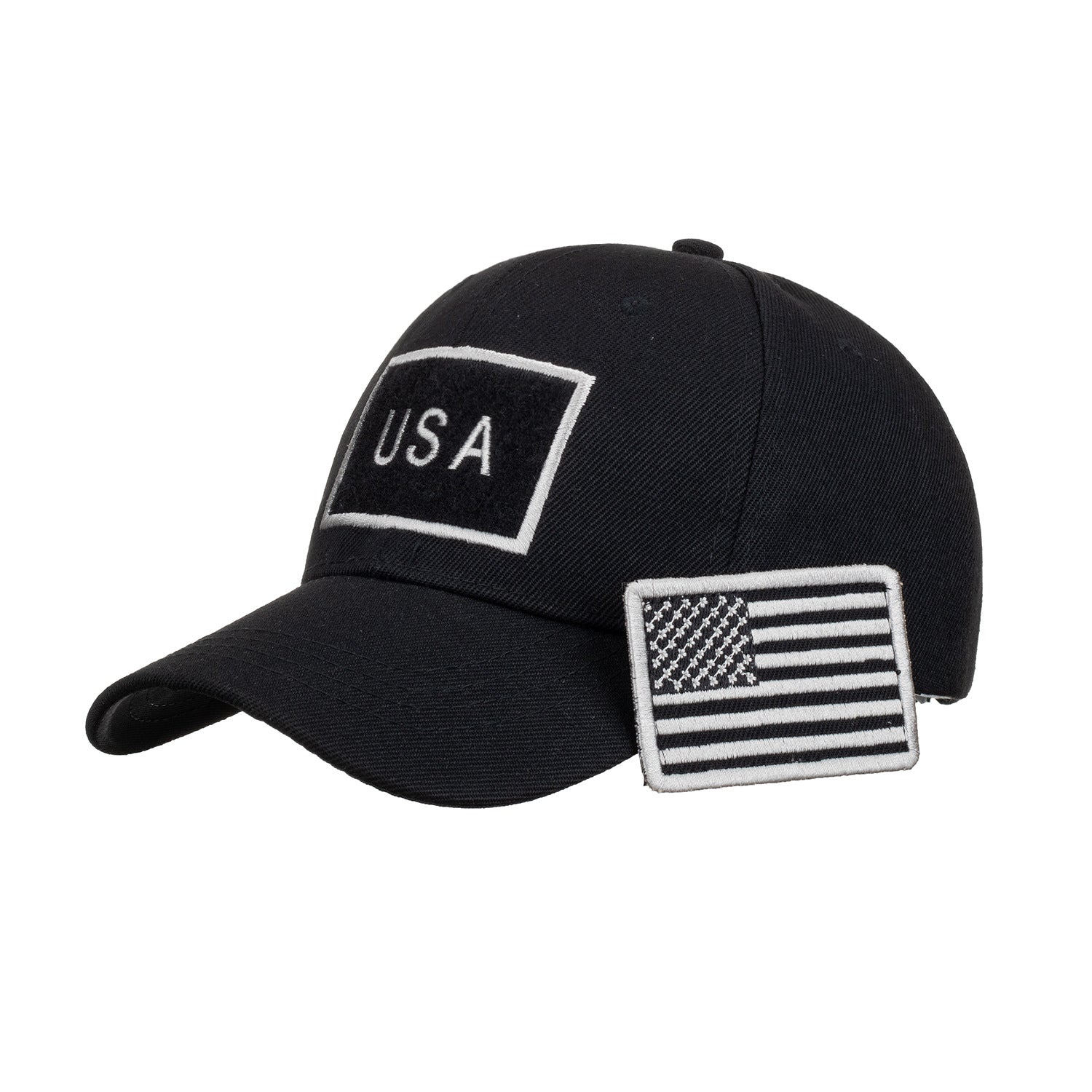 Flag Camo Patch Embroidered Baseball Cap Net Cap